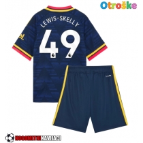Otroške Nogometnih dresov Arsenal Myles Lewis-Skelly #49 Gostujoči 2026-27 Kratki rokavi (+ hlače)